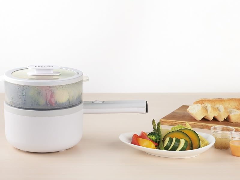 Amazon | タマハシ(Tamahashi) 電気 片手鍋 18cm 保温機能付き 炒め